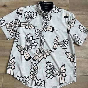 Interaffair SlimFit Abstract Shirt